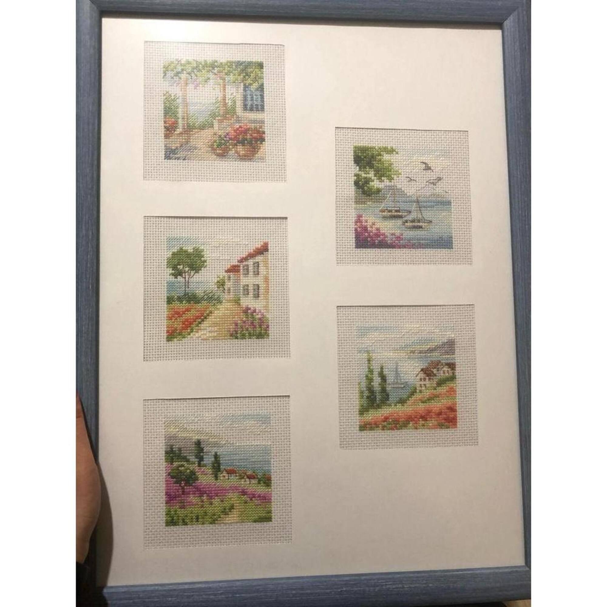 Alisa Flower Patio Cross Stitch Kit